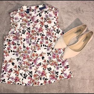 Karen Scott petite floral print top